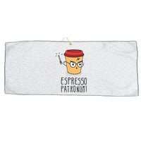 Espresso Patronum Large Microfiber Waffle Golf Towel