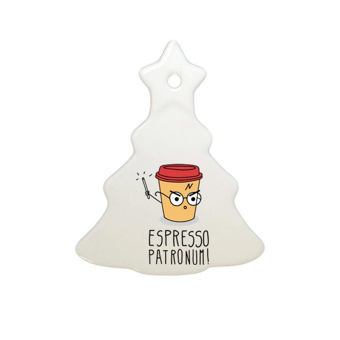 Espresso Patronum Ceramic Tree Ornament