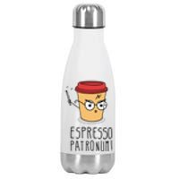 Espresso Patronum Stainless Steel Insulated Water Bottle