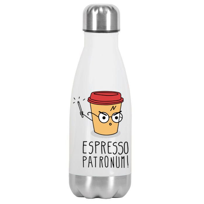 Espresso Patronum Stainless Steel Insulated Water Bottle