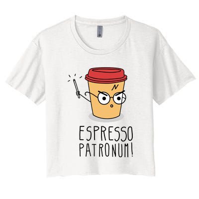 Espresso Patronum Women's Crop Top Tee