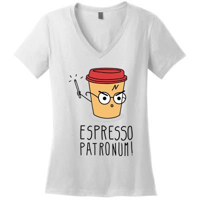 Espresso Patronum Women's V-Neck T-Shirt