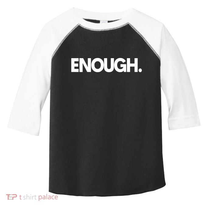 Enough Protest Toddler Fine Jersey T-Shirt