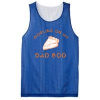 Eating Pie For Two And Working On My Dad Bod Mesh Reversible Basketball Jersey Tank