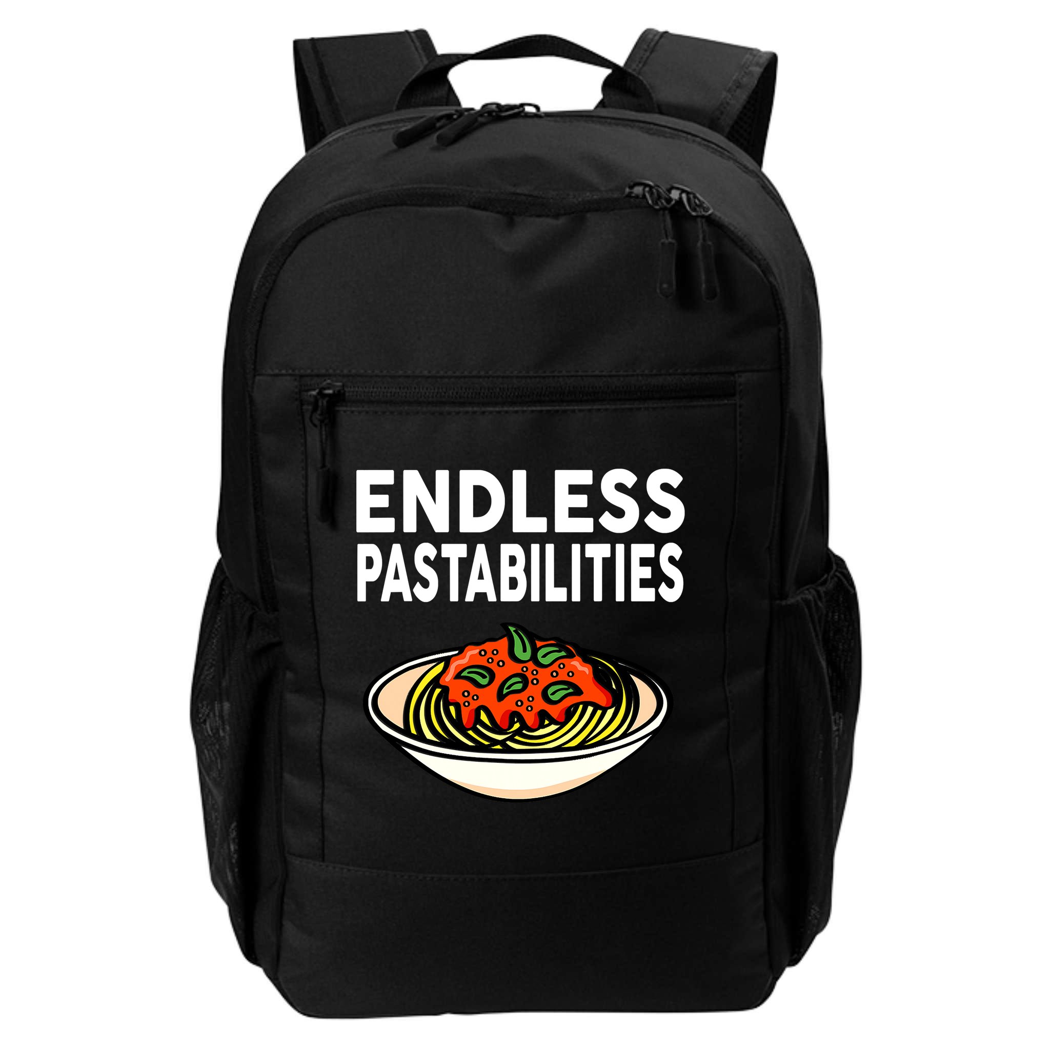 Endless Pastabilities Funny Pasta Spaghetti Backpack