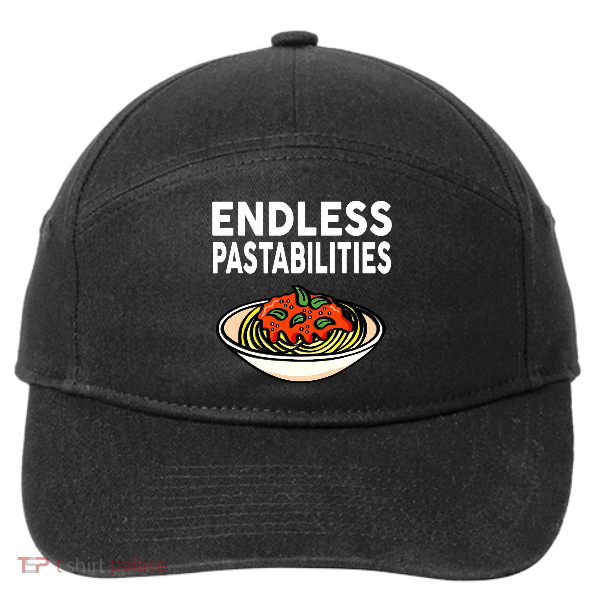 Endless Pastabilities Funny Pasta Spaghetti 7-Panel Snapback Hat