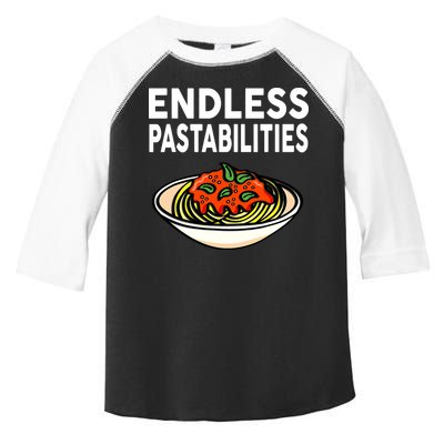Endless Pastabilities Funny Pasta Spaghetti Toddler Fine Jersey T-Shirt