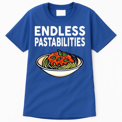 Endless Pastabilities Funny Pasta Spaghetti Tall T-Shirt