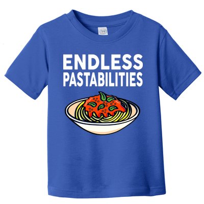 Endless Pastabilities Funny Pasta Spaghetti Toddler T-Shirt