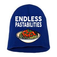 Endless Pastabilities Funny Pasta Spaghetti Short Acrylic Beanie