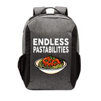 Endless Pastabilities Funny Pasta Spaghetti Vector Backpack