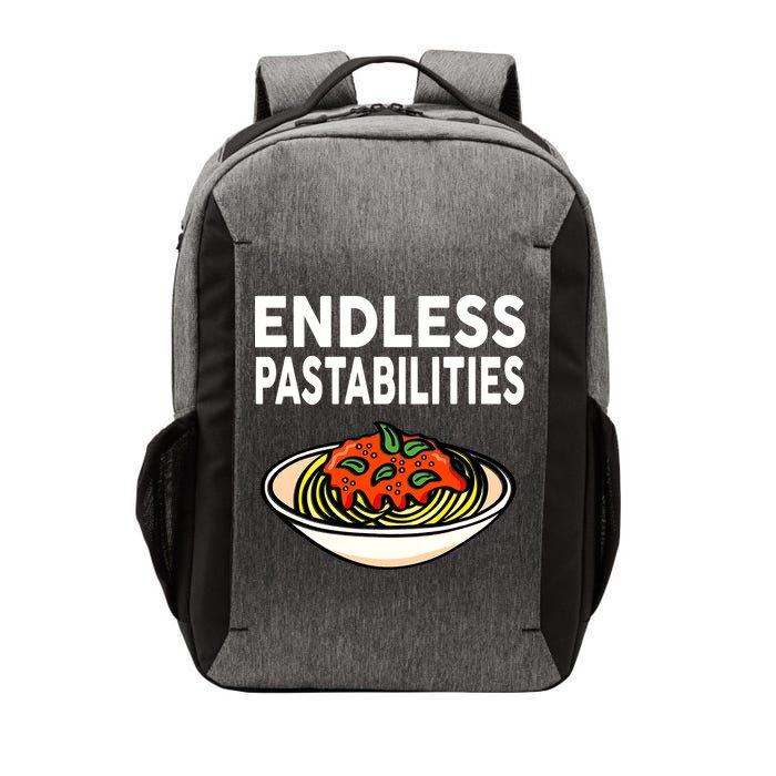 Endless Pastabilities Funny Pasta Spaghetti Vector Backpack