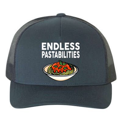 Endless Pastabilities Funny Pasta Spaghetti Yupoong Adult 5-Panel Trucker Hat