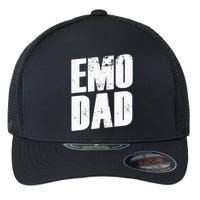 Emo Punk Funny 2000s 00s Emo Dad Flexfit Unipanel Trucker Cap