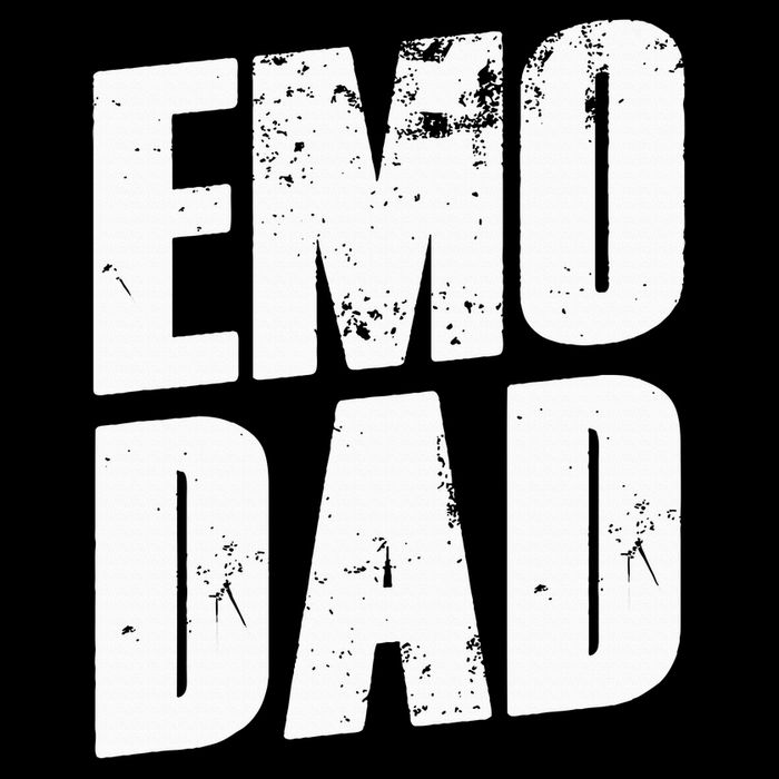 Emo Punk Funny 2000s 00s Emo Dad Flexfit Unipanel Trucker Cap