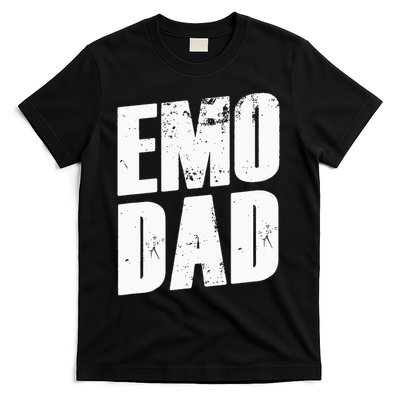 Emo Punk Funny 2000s 00s Emo Dad T-Shirt