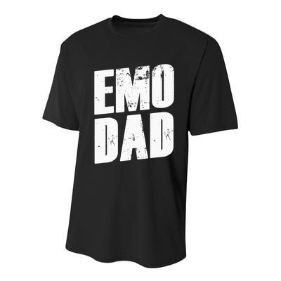Emo Punk Funny 2000s 00s Emo Dad Youth Performance Sprint T-Shirt