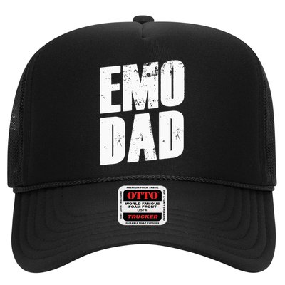 Emo Punk Funny 2000s 00s Emo Dad Trucker Hat