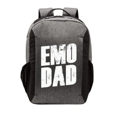 Emo Punk Funny 2000s 00s Emo Dad Vector Backpack