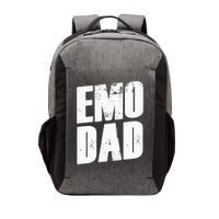 Emo Punk Funny 2000s 00s Emo Dad Vector Backpack