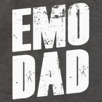 Emo Punk Funny 2000s 00s Emo Dad Vector Backpack