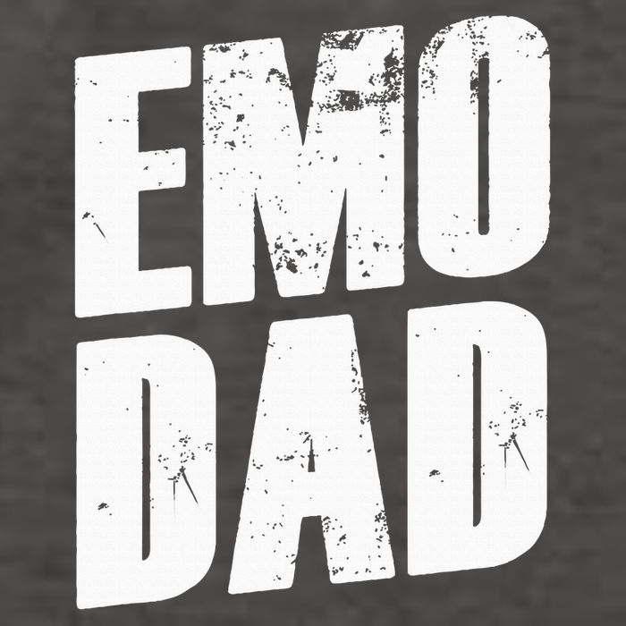 Emo Punk Funny 2000s 00s Emo Dad Vector Backpack