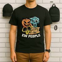 Ew People Funny Halloween Monsters T-Shirt