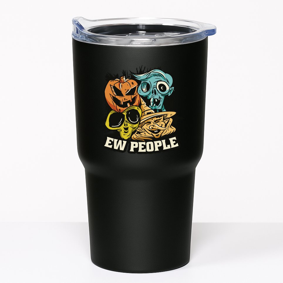 Ew People Funny Halloween Monsters Tumbler