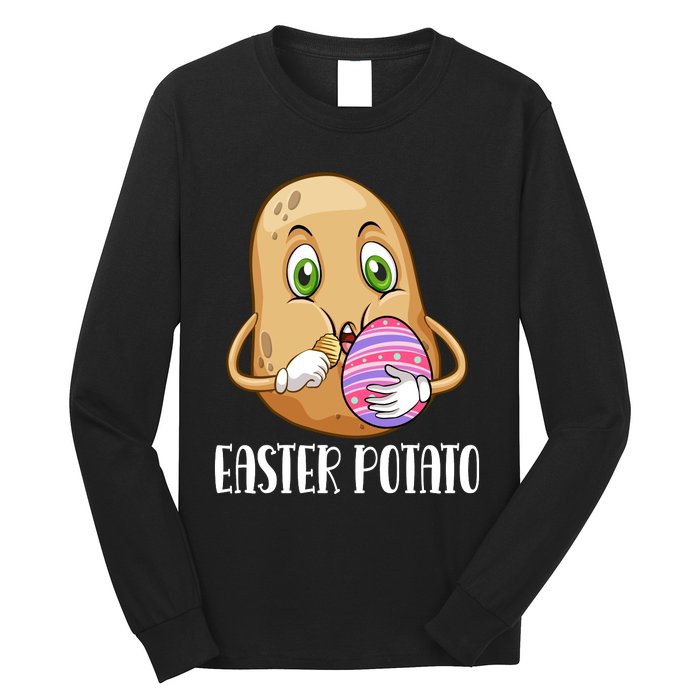 Easter Potato Funny T Long Sleeve Shirt