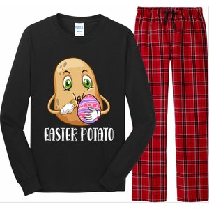 Easter Potato Funny T Long Sleeve Pajama Set