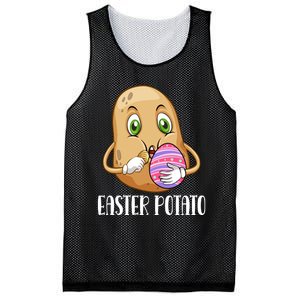 Easter Potato Funny T Mesh Reversible Basketball Jersey Tank