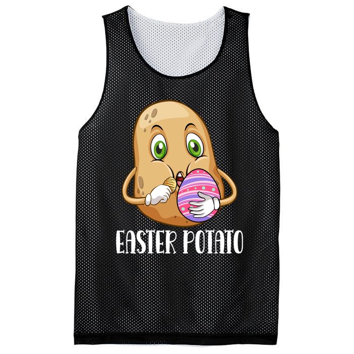 Easter Potato Funny T Mesh Reversible Basketball Jersey Tank