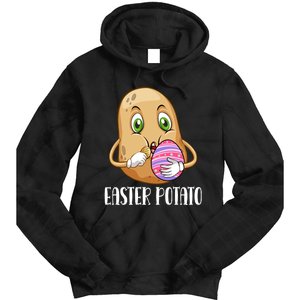 Easter Potato Funny T Tie Dye Hoodie