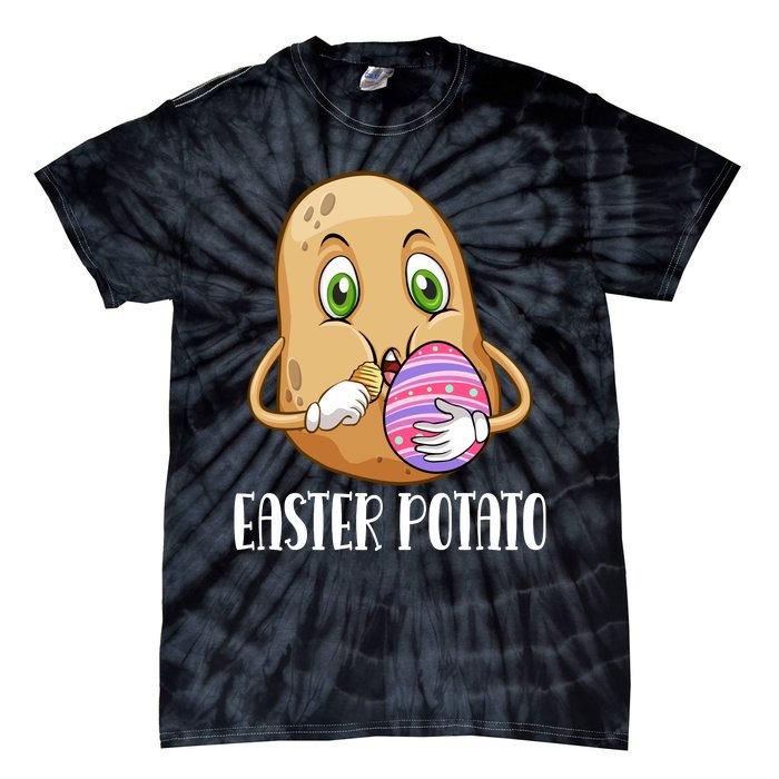 Easter Potato Funny T Tie-Dye T-Shirt