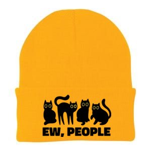 Ew People Funny Cat Lover Knit Cap Winter Beanie