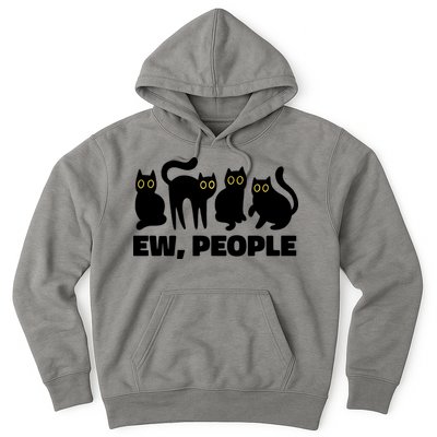 Ew People Funny Cat Lover Hoodie