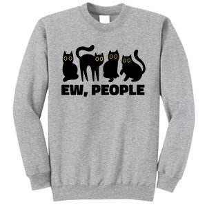 Ew People Funny Cat Lover Sweatshirt