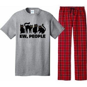 Ew People Funny Cat Lover Pajama Set