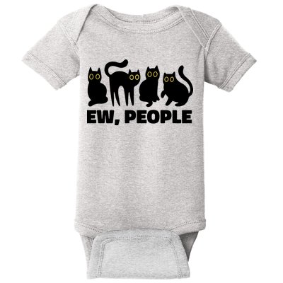 Ew People Funny Cat Lover Baby Bodysuit