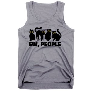 Ew People Funny Cat Lover Tank Top