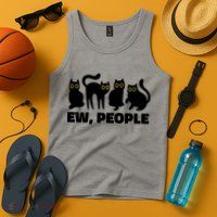 Ew People Funny Cat Lover Tank Top