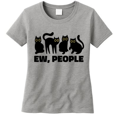 Ew People Funny Cat Lover Womens T-Shirt