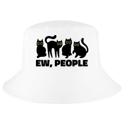 Ew People Funny Cat Lover Cool Comfort Performance Bucket Hat