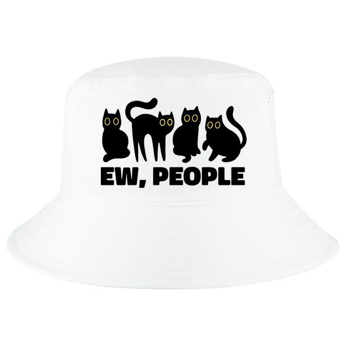 Ew People Funny Cat Lover Cool Comfort Performance Bucket Hat