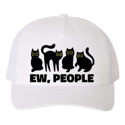 Ew People Funny Cat Lover Yupoong Adult 5-Panel Trucker Hat