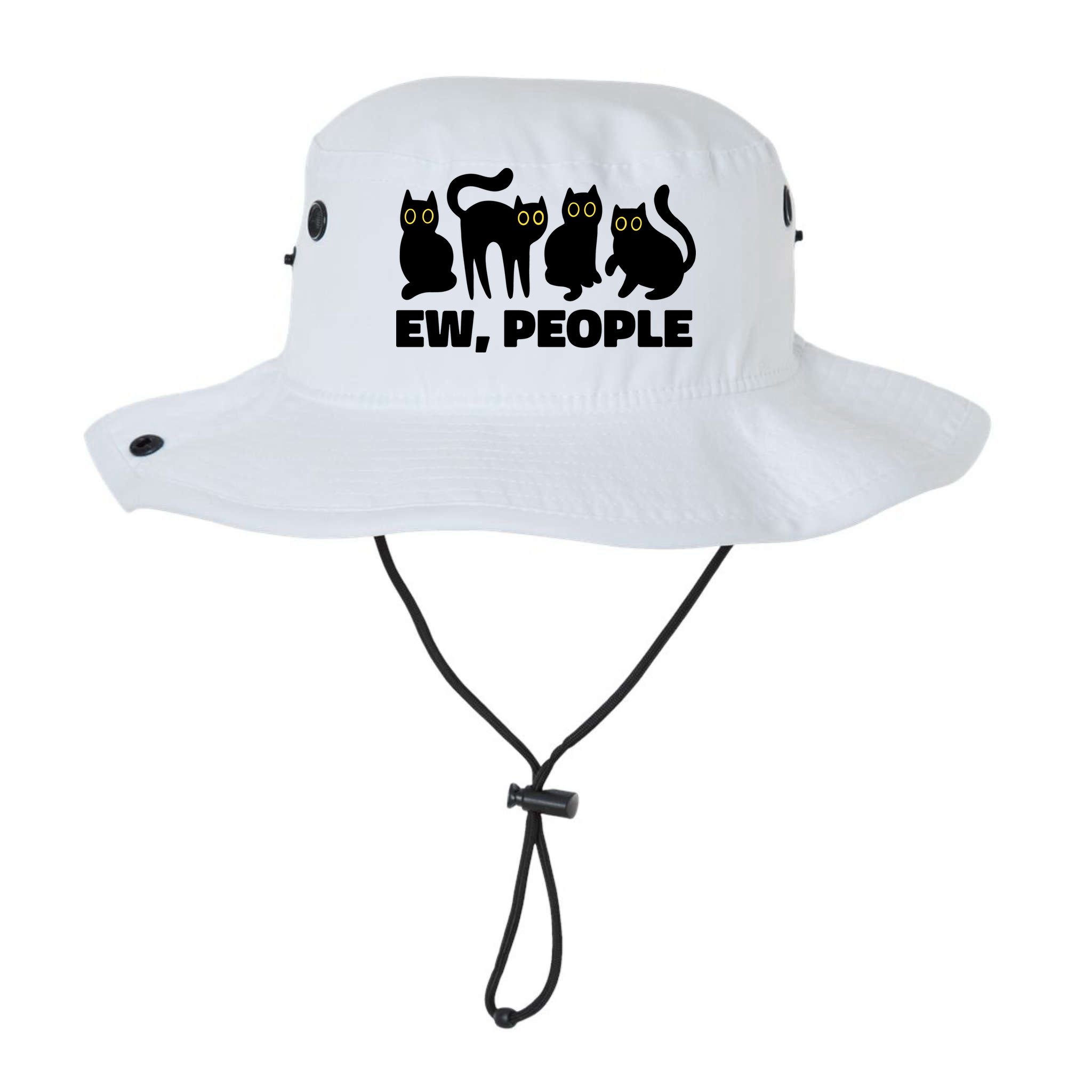 Ew People Funny Cat Lover Bucket Hat
