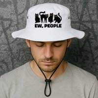 Ew People Funny Cat Lover Bucket Hat