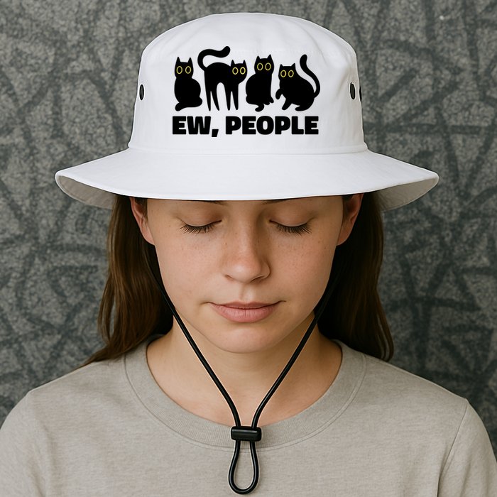 Ew People Funny Cat Lover Bucket Hat