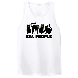 Ew People Funny Cat Lover PosiCharge Competitor Tank