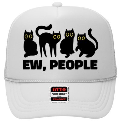 Ew People Funny Cat Lover Trucker Hat